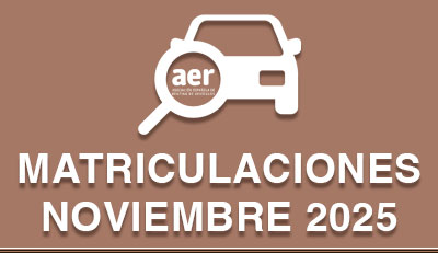 Matriculaciones Noviembre 2025 - AER